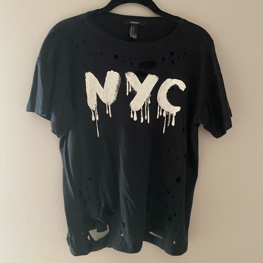 Black NYC T-shirt